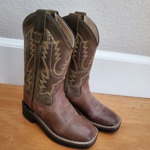 Toddler (boy or girl) leather cowboy boots